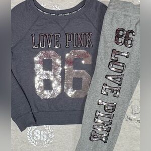 VS PINK VINTAGE BLING SET SMALL